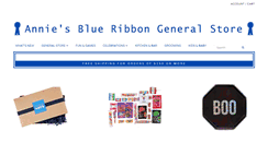 Desktop Screenshot of blueribbongeneralstore.com